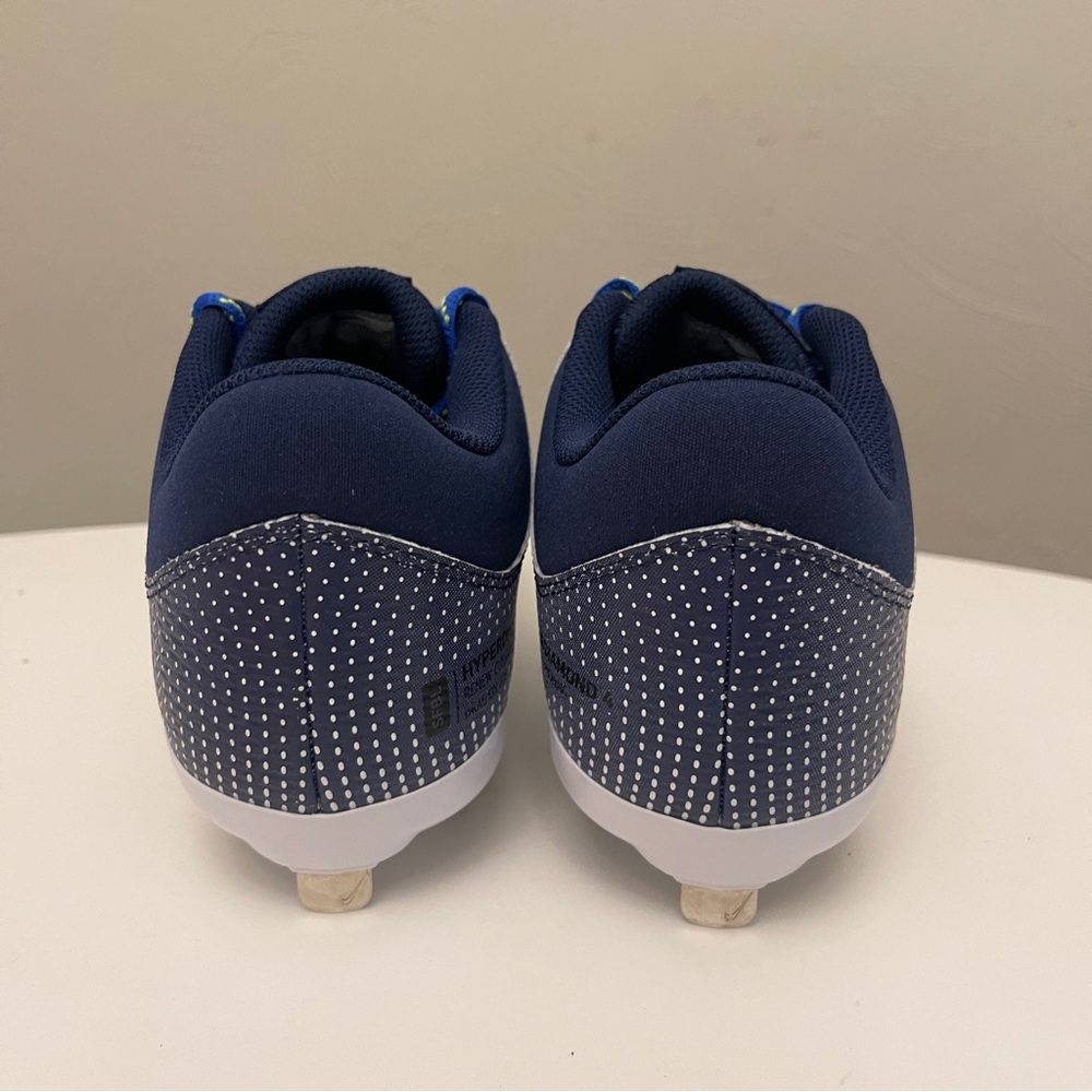 Nike Hyperdiamond 4 PRO Metal Softball Cleats - White Navy CZ5920-400 Women’s 8 - Picture 2 of 10